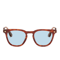 Medium Havana & 18K Gold/Solid Blue