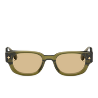 Military Green & 18K Gold/Solid Bronze