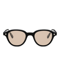 Black & Palladium / Solid Beige