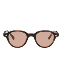 Medium Tortoise & 14K Gold / Solid Amber