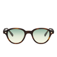 Medium Tortoise & 14K Gold / Gradient Blue Green