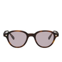 Medium Tortoise & 14K Gold / Solid Light Purple