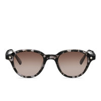 Black-Grey Tortoise & Palladium / Gradient Brown