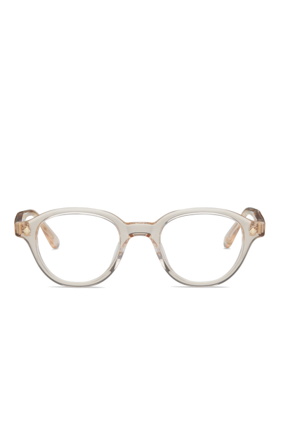 Womens Bon Vivant Prescription Designer Eyeglasses Frames Handmade In Italy Bon Vivant FIFI Navy/Blonde Cat Eye Full Rim Eyeglasses 52  main image 4