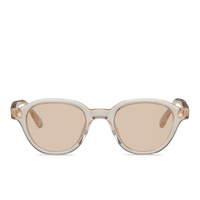 Sand Crystal & 14K Gold / Solid Beige
