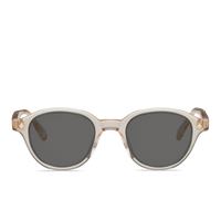 Sand Crystal & 14K Gold / Solid Grey
