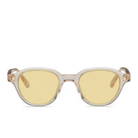 Sand Crystal & 14K Gold / Solid Yellow