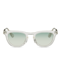 Crystal Clear & Palladium/Gradient Blue Green