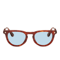 Medium Havana & 18K Gold/Solid Blue