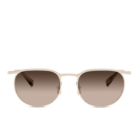 Or 16 Carats & Palladium/Dégradé Brun