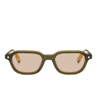 Vert Foncé & Cristal Vintage & Or 18K Carats/Beige