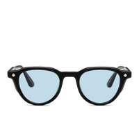 Black & Palladium/Solid Blue