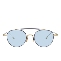 20K Gold & Blue/Solid Blue