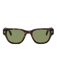 Medium Tortoise & 24K Gold/Solid Green G15