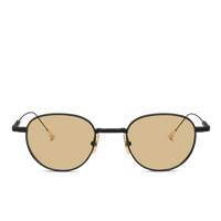 Black & 18K Gold/Solid Bronze