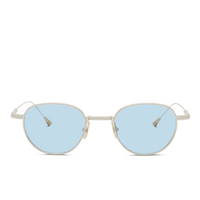 Brushed Palladium & 16K Gold/Solid Blue