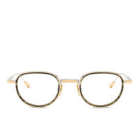 Palladium and 18K Gold & Olive Inlay