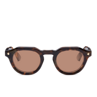 Medium Tortoise & 24K Gold/Solid Brown