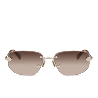 Medium Tortoise & Champagne/Gradient Brown