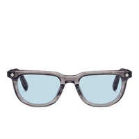 Charcoal Crystal & Palladium/Solid Blue